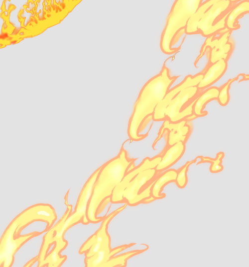 素材をどうぞ『火事の素材01』