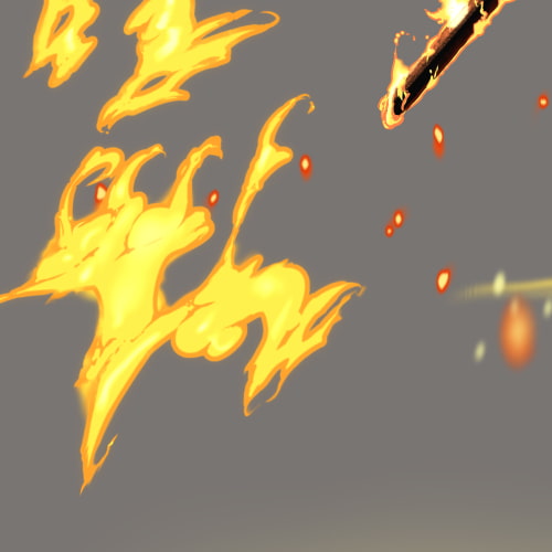 素材をどうぞ『火事の素材01』