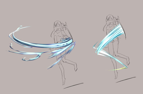 素材をどうぞ『斬撃02』