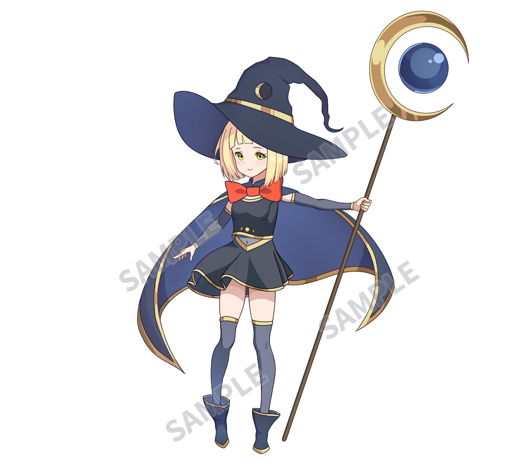 【立ち絵素材】女魔法使い