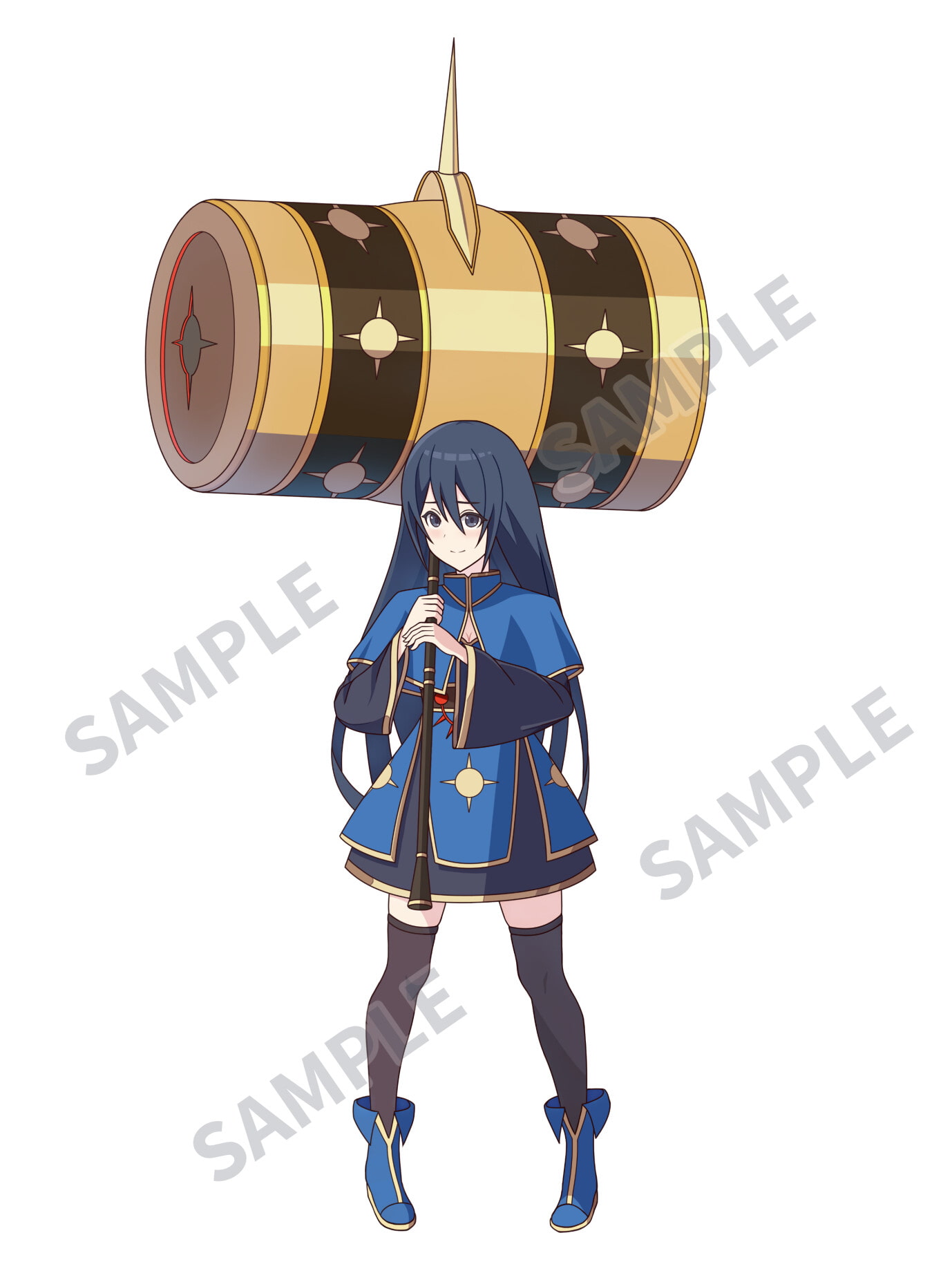 【立ち絵素材】女槌使い