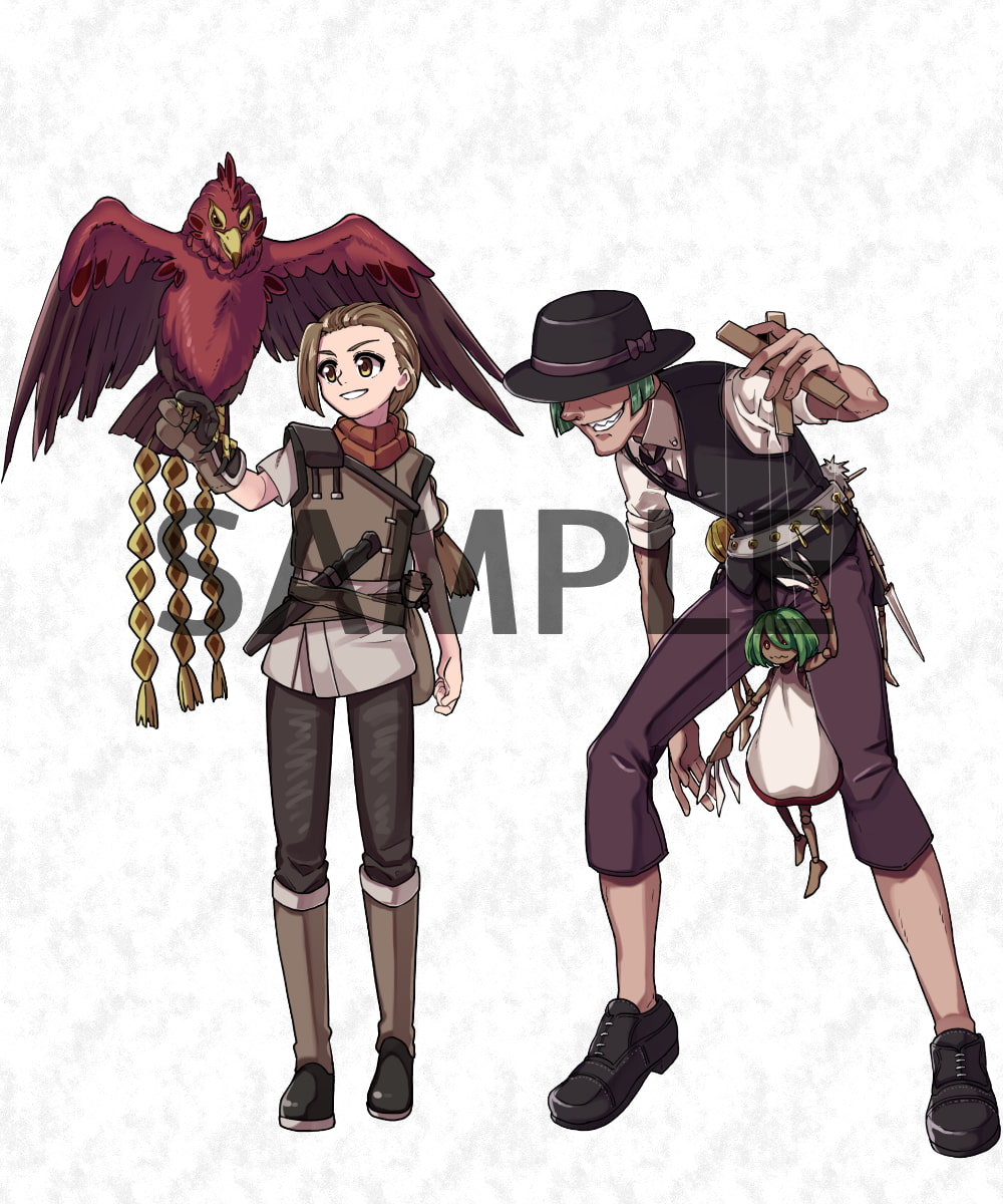 ファンタジーキャラクター 立ち絵素材 駆け出しセット Vol.3