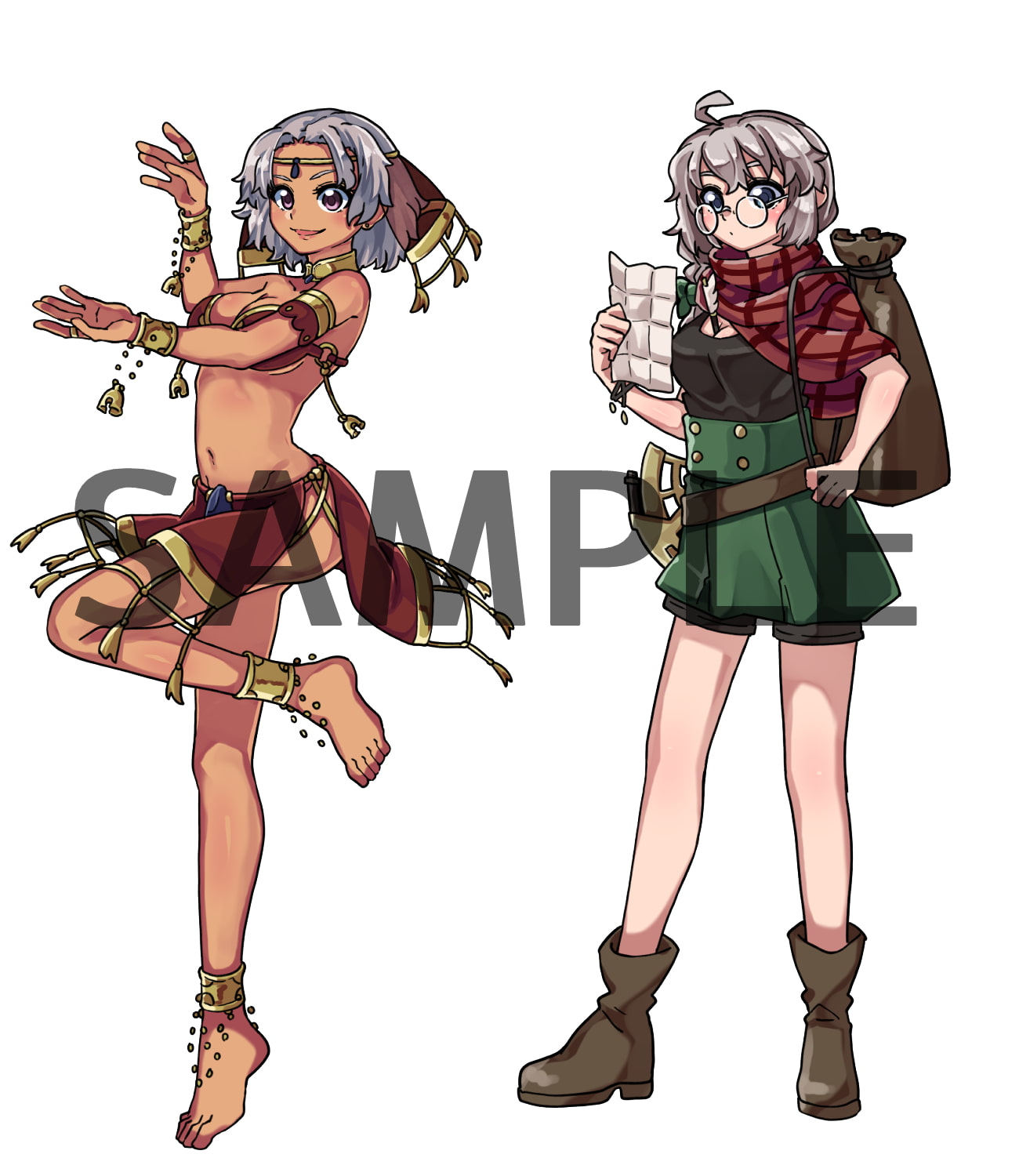 ファンタジーキャラクター 立ち絵素材 駆け出しセット Vol.3