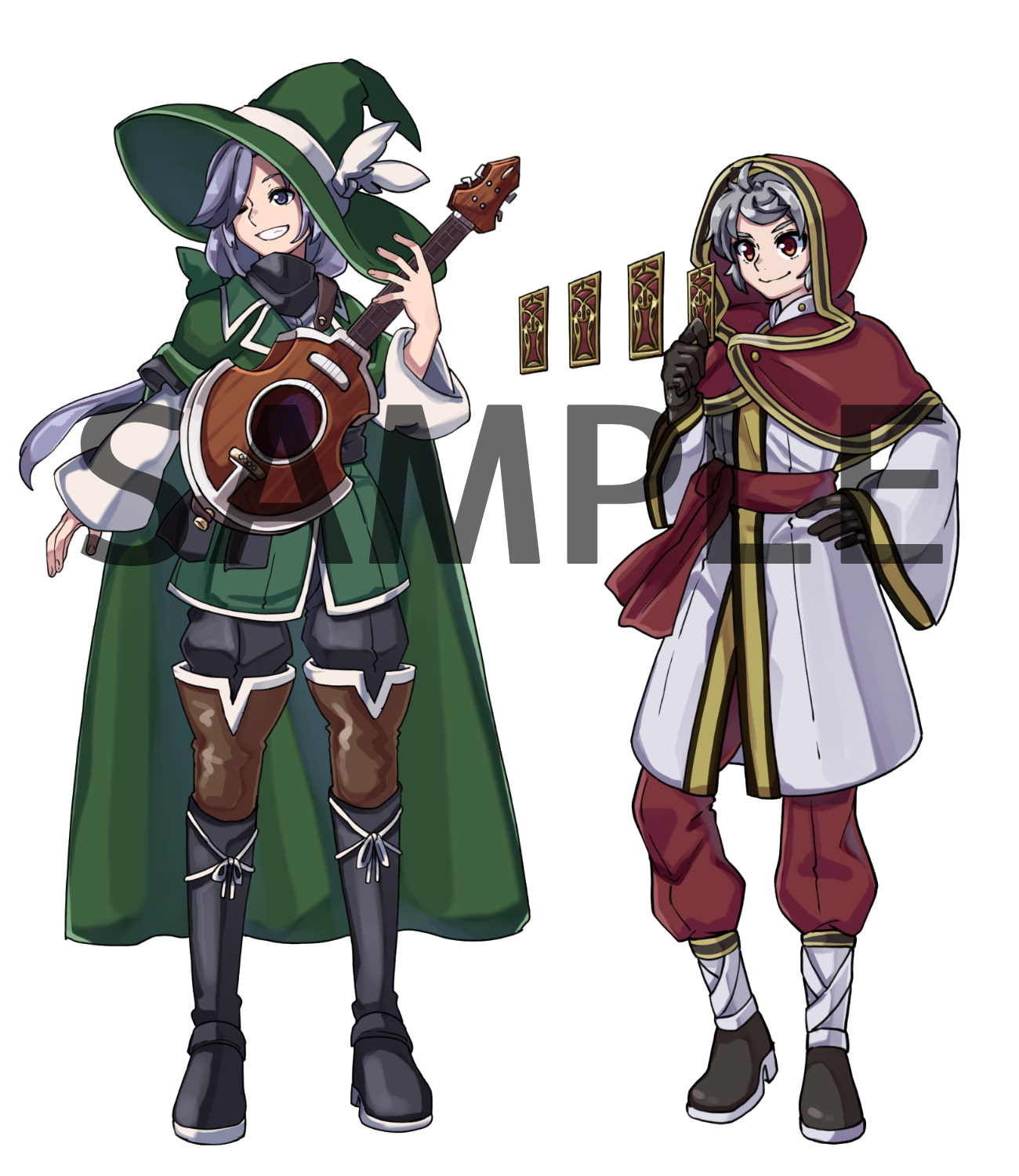 ファンタジーキャラクター 立ち絵素材 駆け出しセット Vol.3