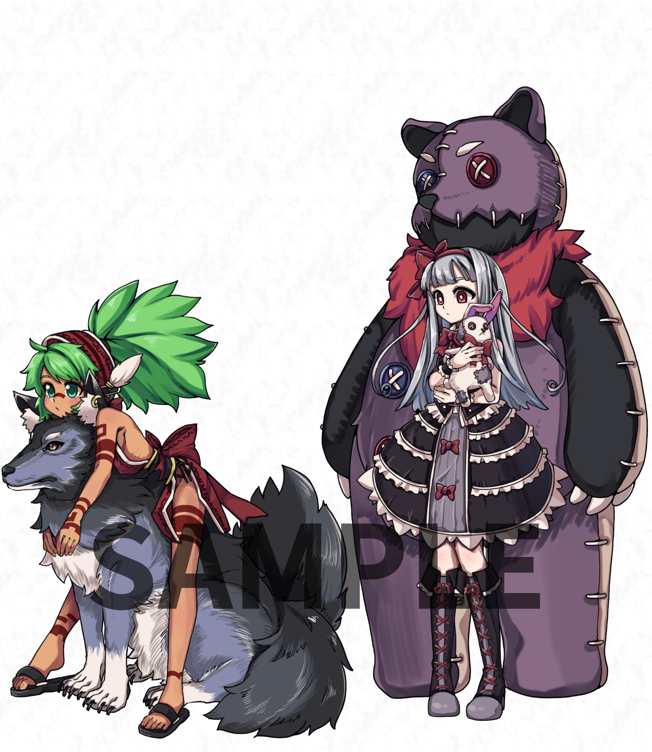 ファンタジーキャラクター 立ち絵素材 駆け出しセット Vol.3