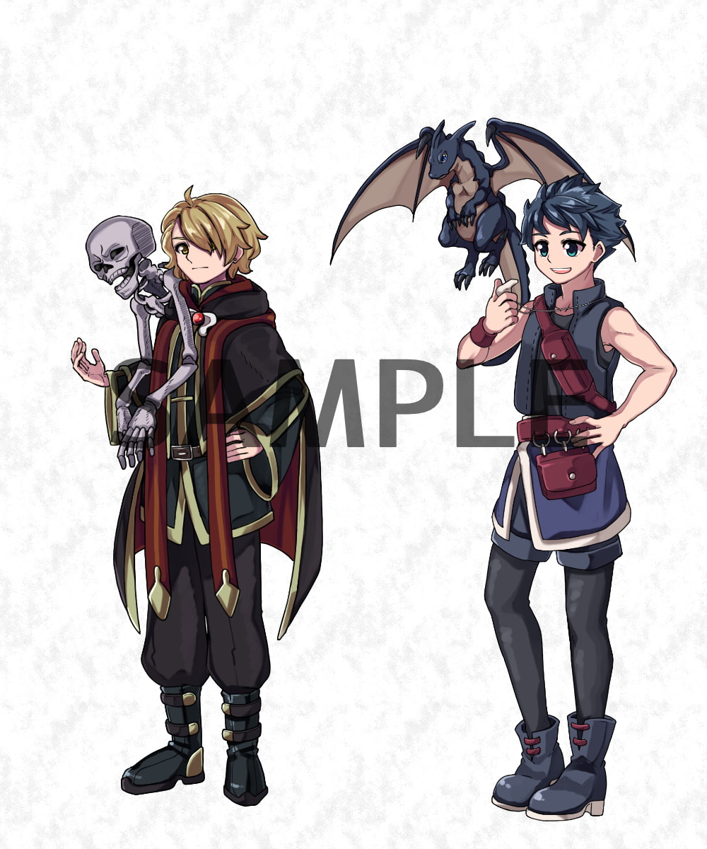 ファンタジーキャラクター 立ち絵素材 駆け出しセット Vol.3