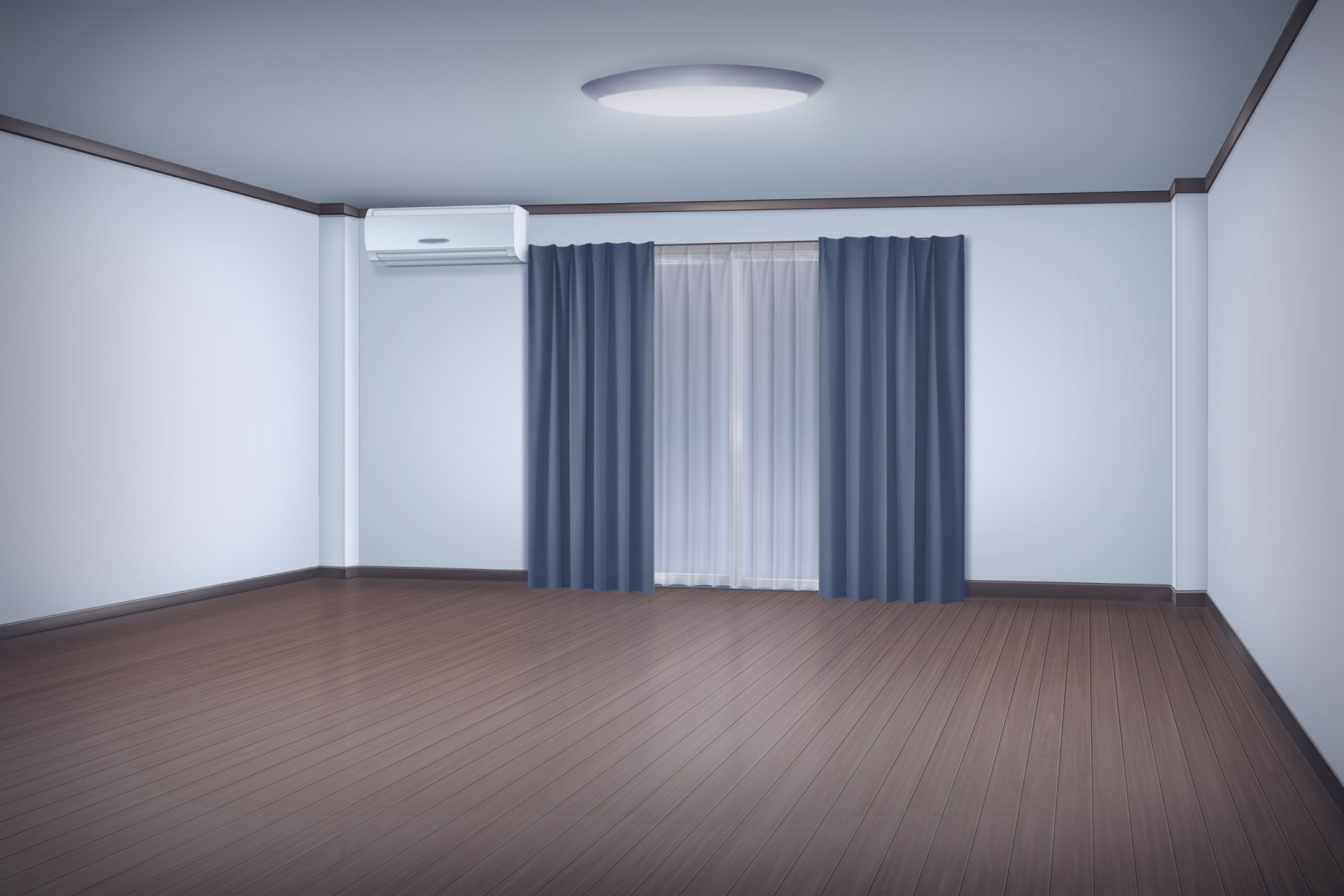 単品5種背景素材v24 簡素な洋室