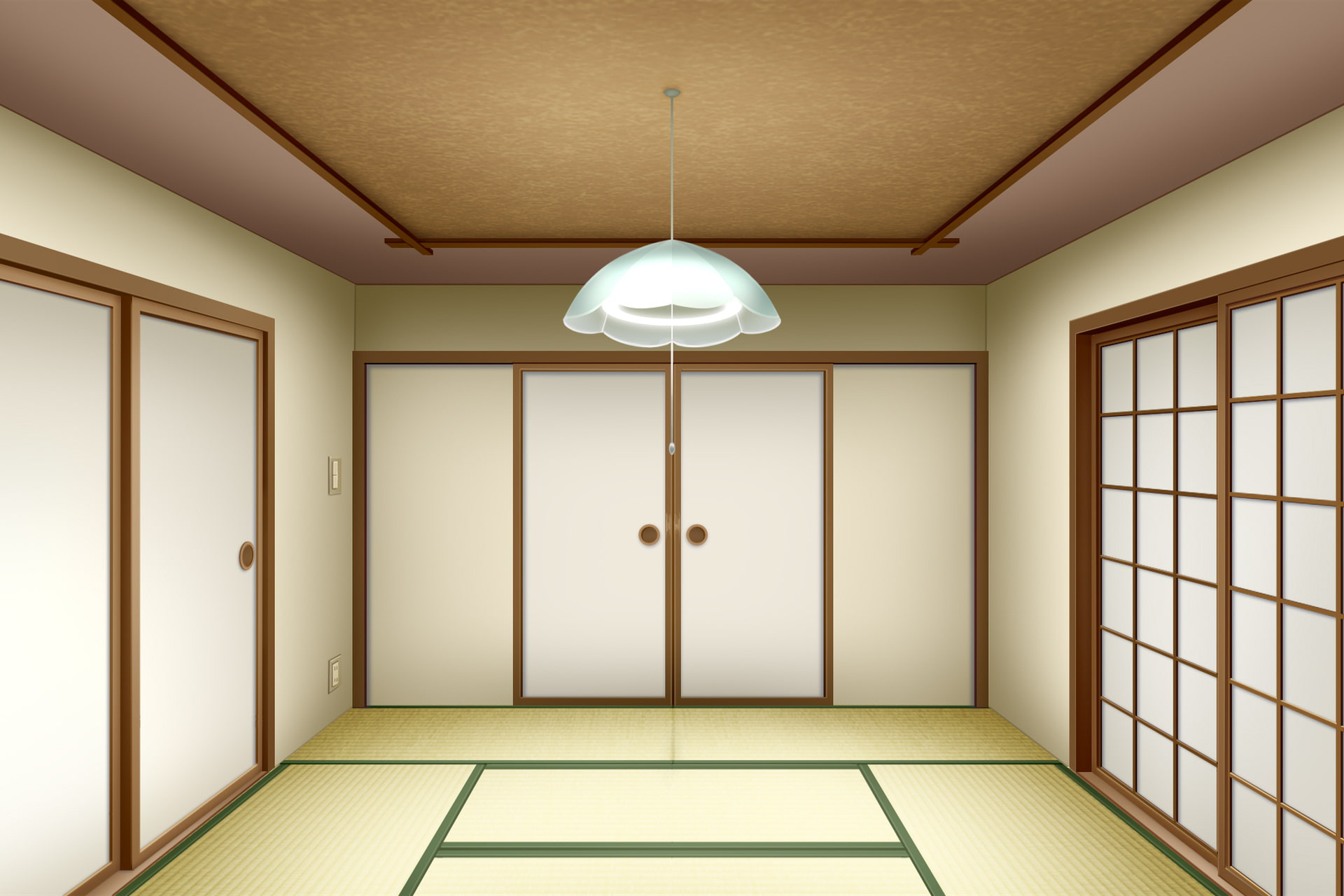 単品5種背景素材v25 和室(1)