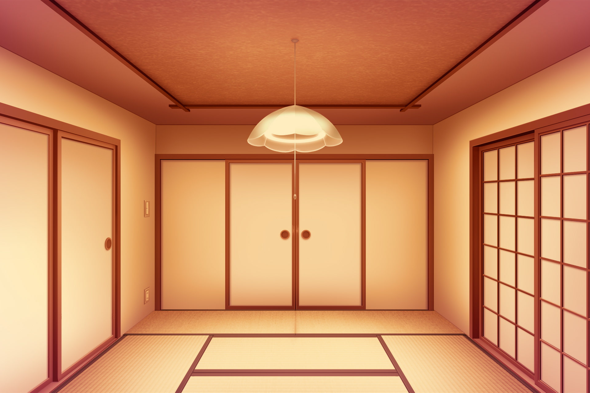 単品5種背景素材v25 和室(1)