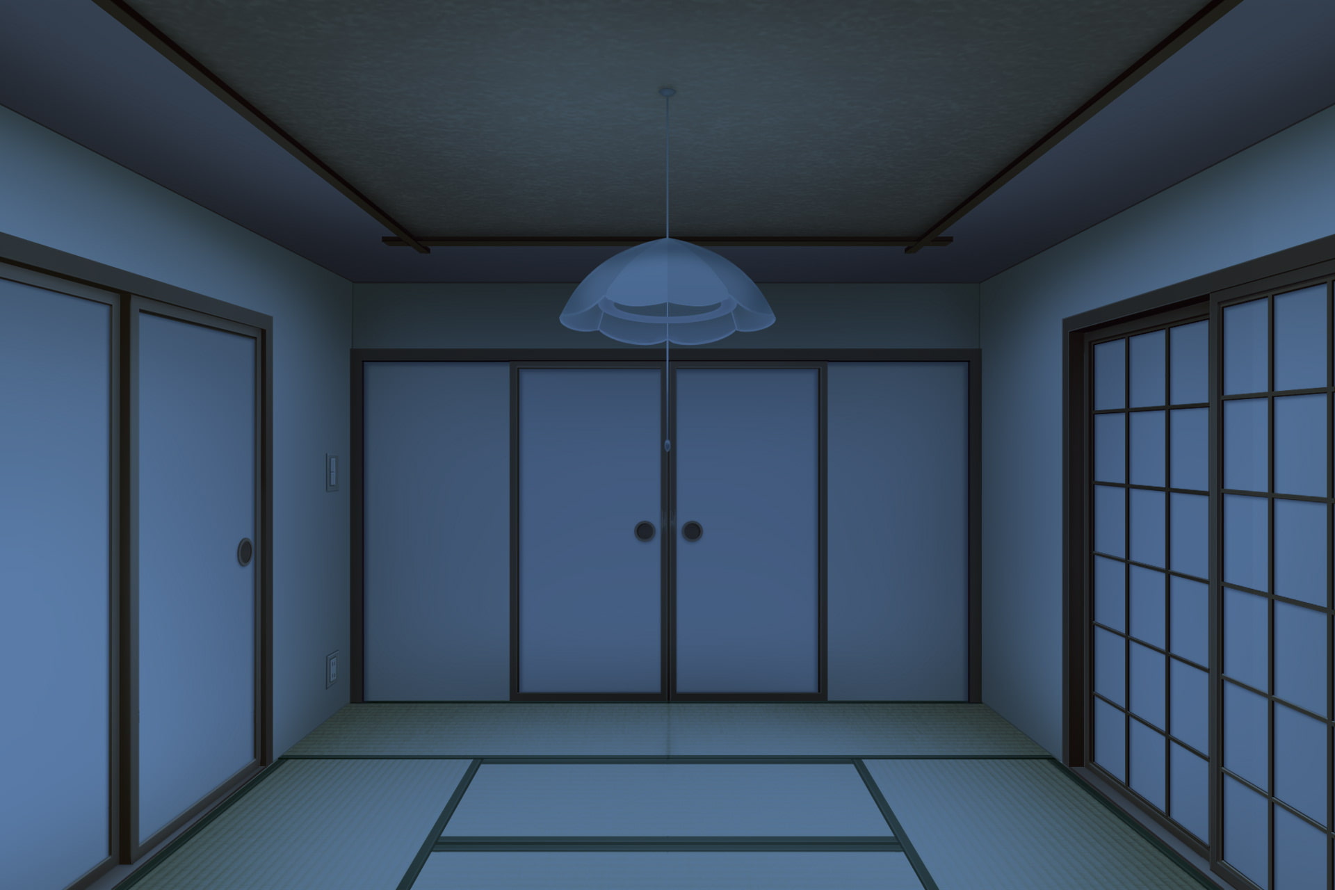 単品5種背景素材v25 和室(1)