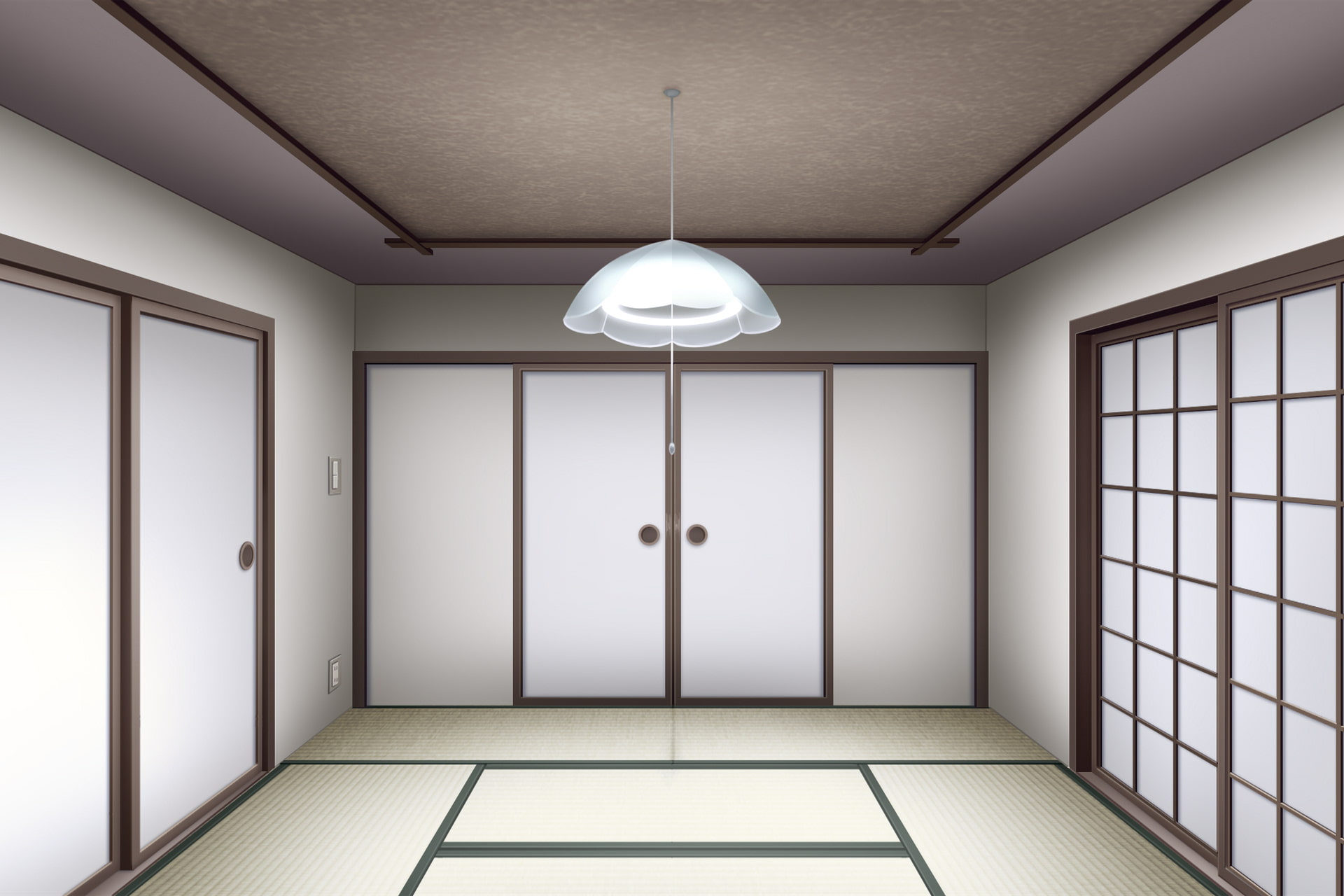 単品5種背景素材v25 和室(1)