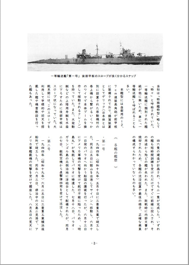 運ぶ!戦艦少女 《シリーズ補助艦艇》 日本海軍の輸送艦・哨戒艇