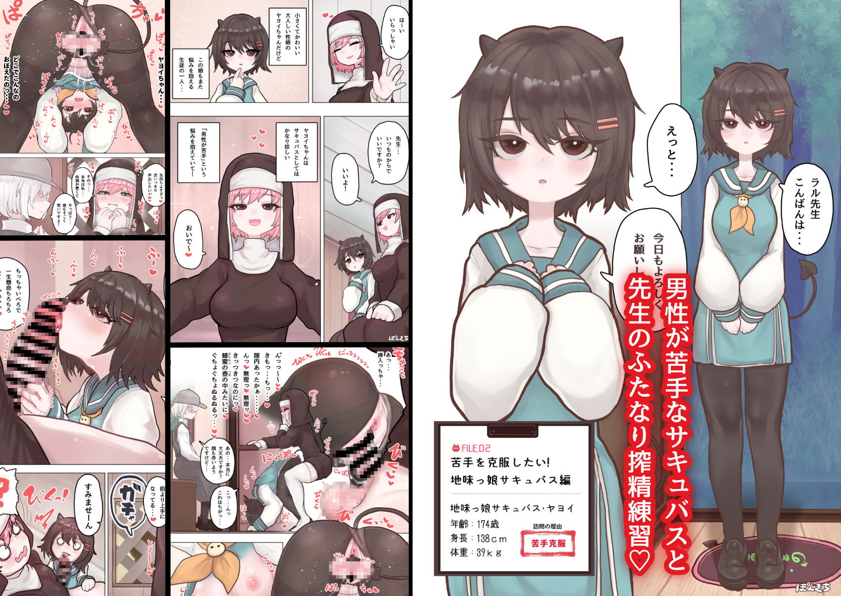 サキュバスの先生 FILE01+FILE02