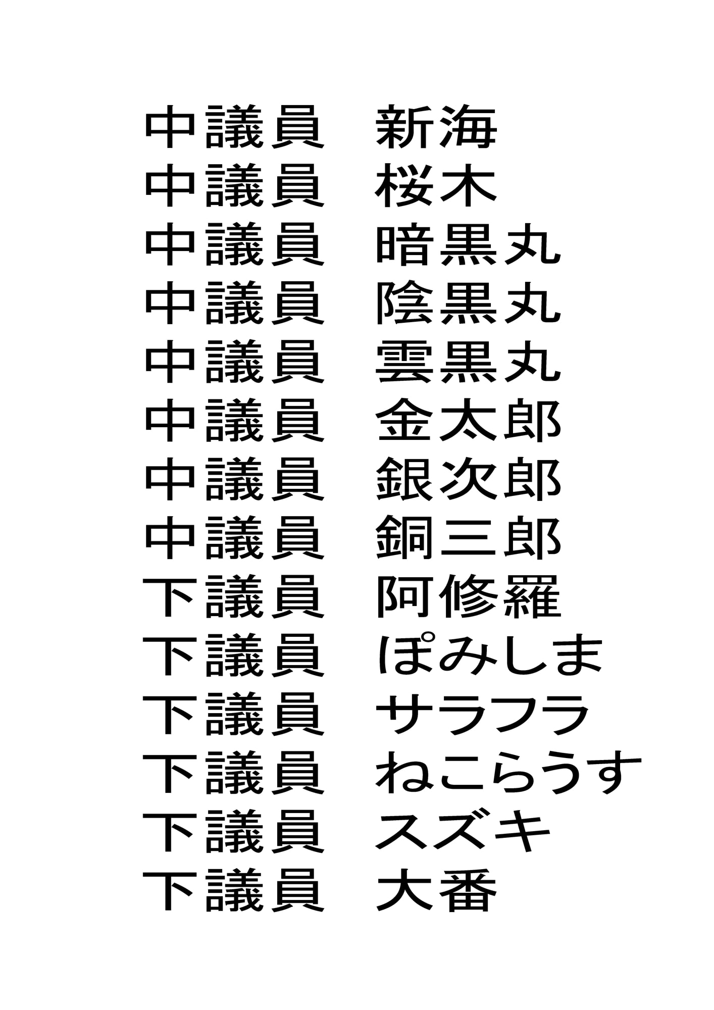 天才女政治家の計略