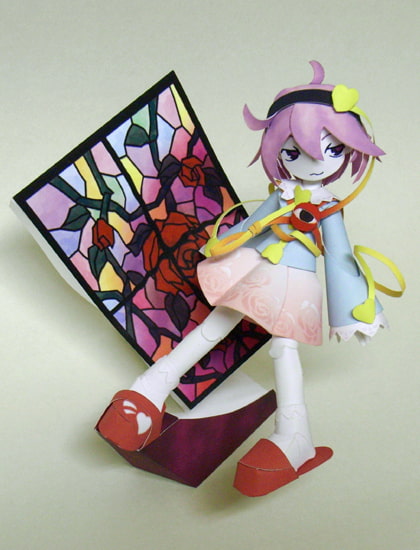 ペーパークラフトさとり