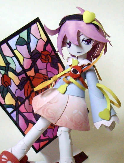 ペーパークラフトさとり