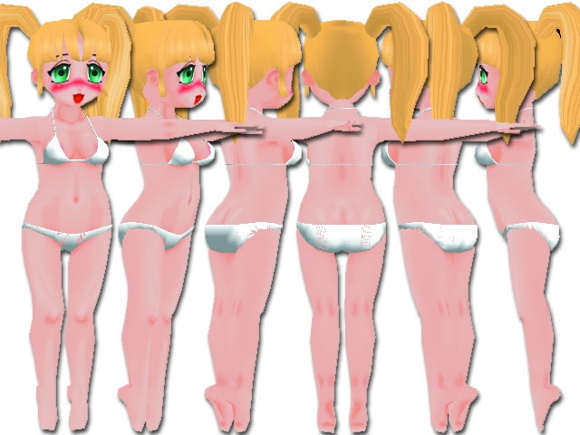 3Dデスクトップフィギュア集 「POSES」Vol.1(成人版)