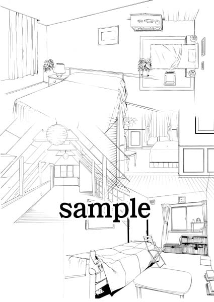 ビッグアイランド背景素材集『寝室編』