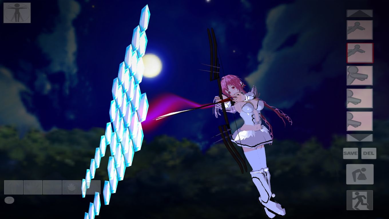 3Dカスタム少女 パーツセット そらの○とし○の イ〇〇ス(MMD追加他)Version 2