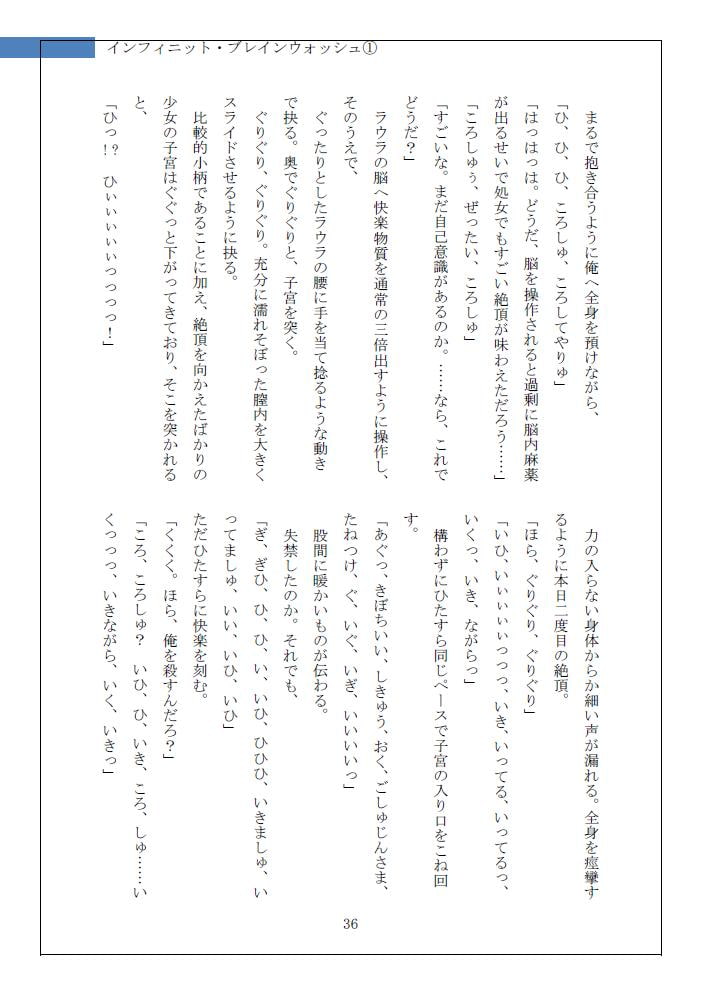 インフィニット・ブレインウォッシュ1-洗脳指令-