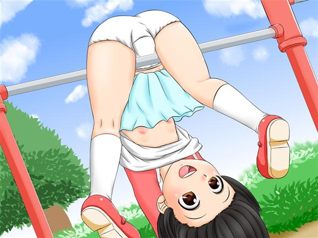 公園で遊んでいる○女にチ○ポを見せてみた
