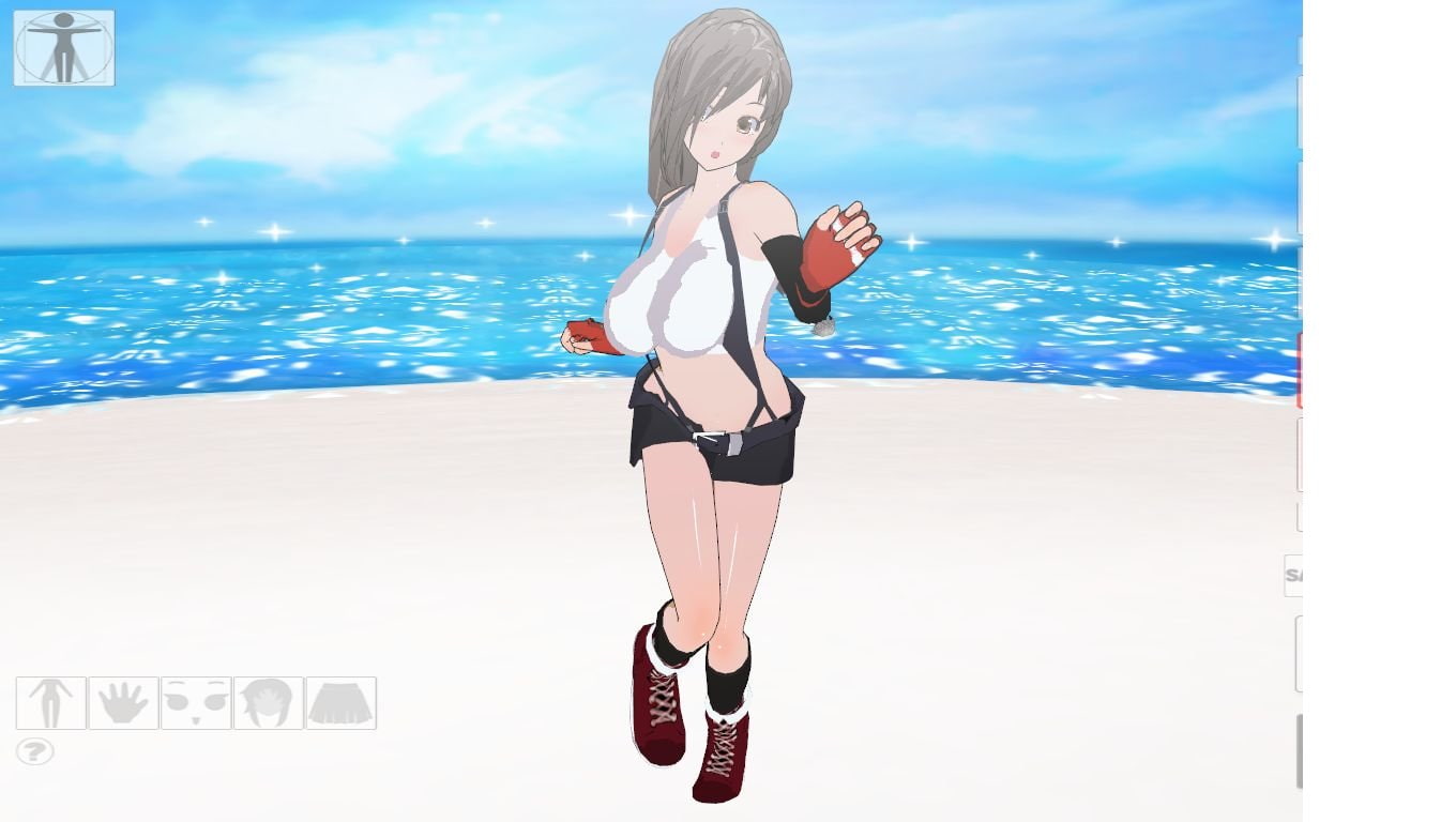 3Dカスタム少女 ファイナ〇ファンタジーのティフ〇