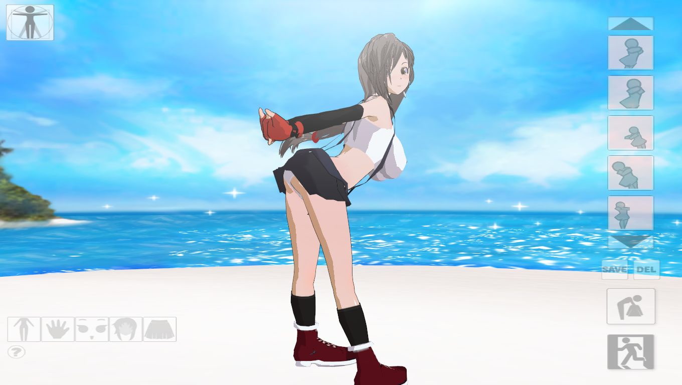 3Dカスタム少女 ファイナ〇ファンタジーのティフ〇