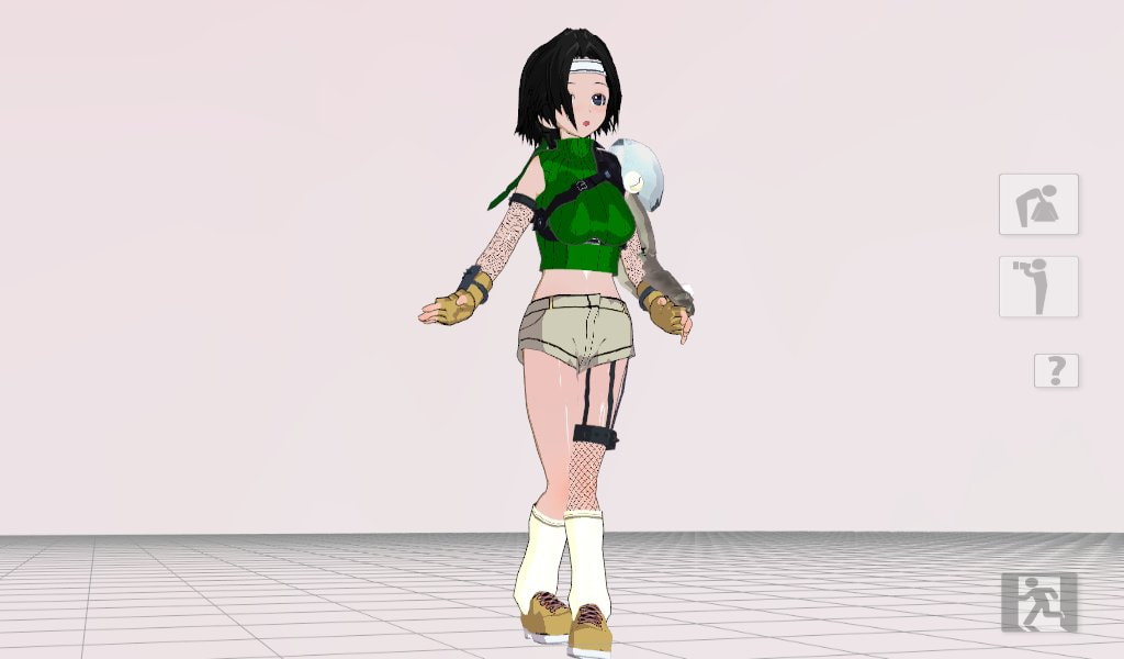 3Dカスタム少女 ファイナ〇・ファンタ〇ー ユフ〇 キサラ〇