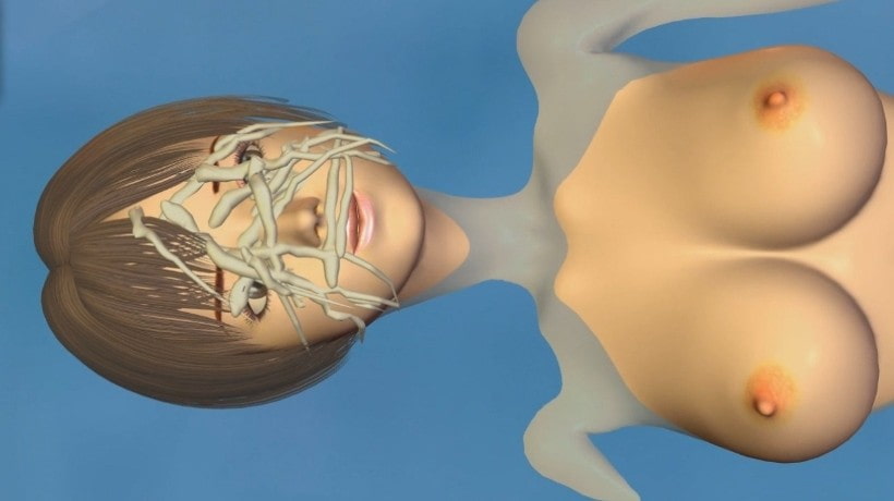 素肌のバーチャルアイドル