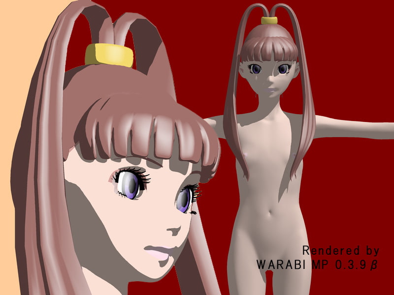 Metasequoia対応女性素体データ(その3)