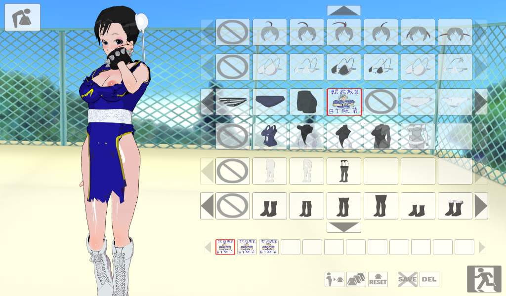 3Dカスタム少女 スト○ートファ○ターの春○