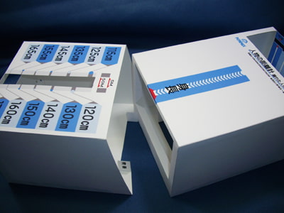 人物距離計ペーパークラフト展開図データ