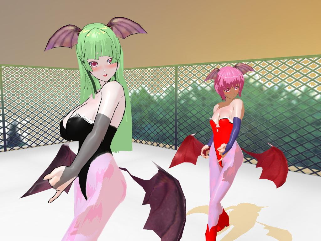 3Dカスタム少女パーツセット モ○ガン