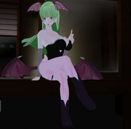 3Dカスタム少女パーツセット モ○ガン