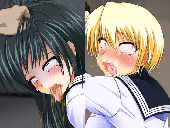 セーラー服着衣陵辱～狙われた二人～
