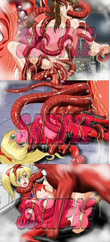 爆乳戦士Bomber Breast 狙われた女子寮 魔物の捕食