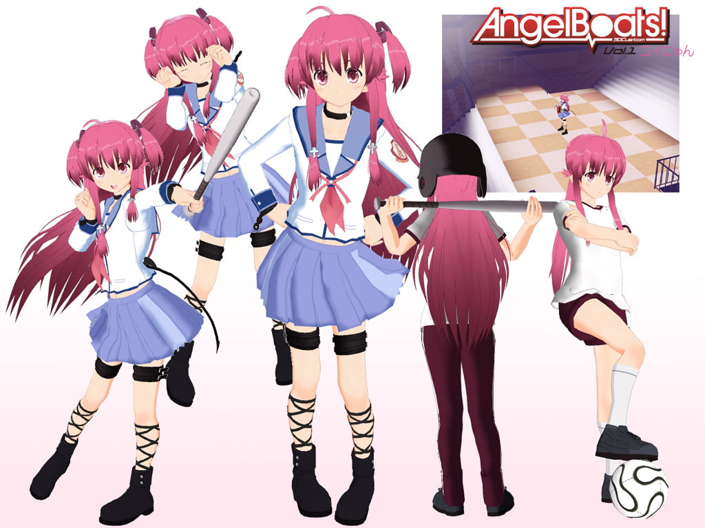 AngelB●ats!3DCustom Vol.1 ユイにゃん