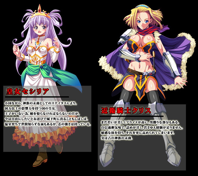 堕落皇女～魔術師の罠に嵌った聖女～