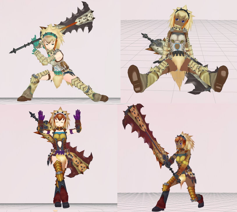 3D-CUSTOM HUNTER GIRL