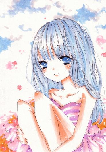 +*アナログイラスト画像集(オリジナル、東方project,初◯ミクver)*+