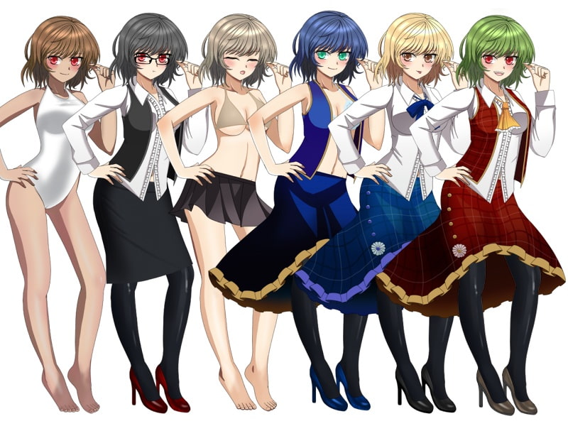 東方立ち絵素材集・着せ替えゆうかりん