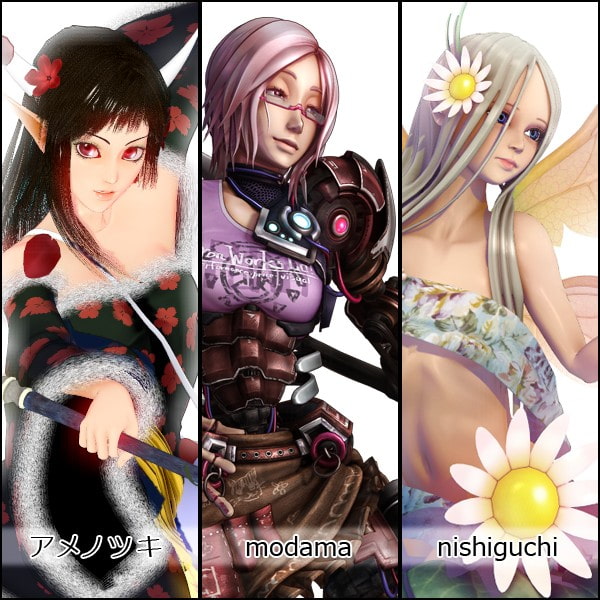 3Dデスクトップフィギュア集[kernelers]