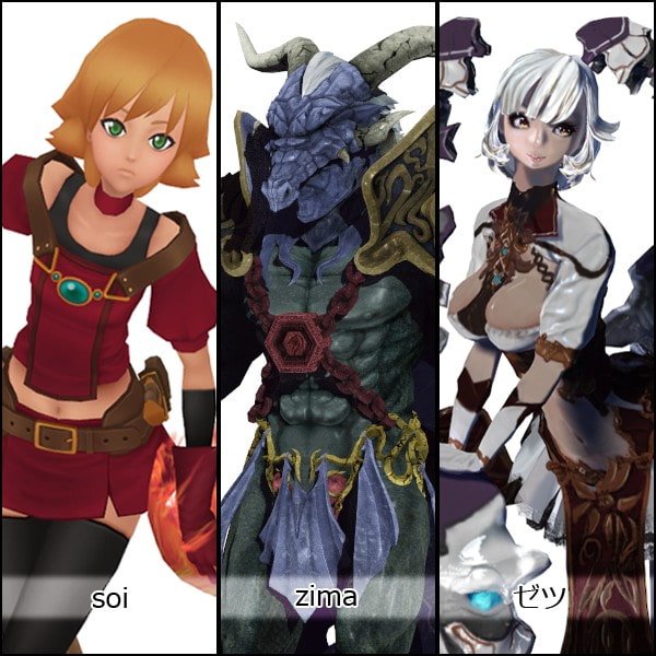 3Dデスクトップフィギュア集[kernelers]