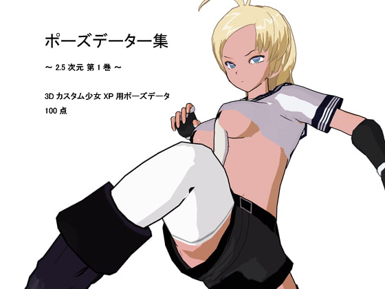 ポーズデーター集 ～ 2.5次元 第1巻 ～