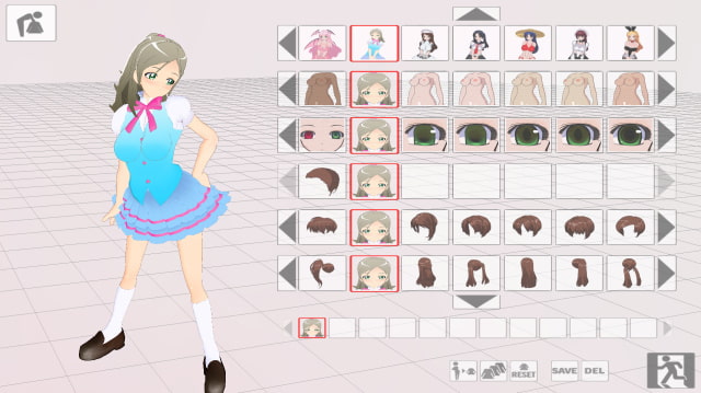 【3Dカスタム美少女】スイー●プリ●ュア・南●か●で(制服夏バージョン&男ボディデータ付)