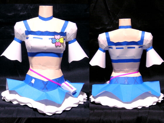 ペーパークラフト「プリティファイター“青果実”」