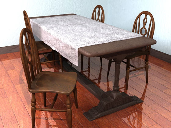 ダイニングセット LWモデルデータ