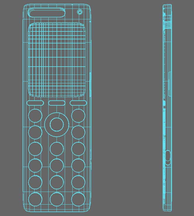 携帯電話 LWモデルデータ