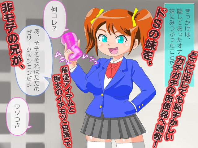 『DX(デラックス)肉便キー』で生意気なドSの妹を屈服させる