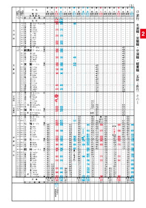 日式台湾時刻表2012年1月号